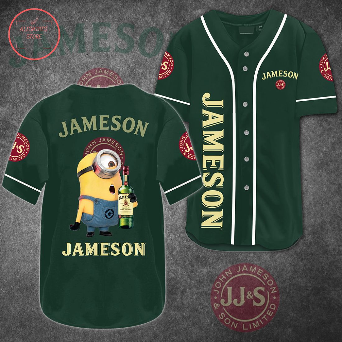 Minion Jameson Baseball Jersey