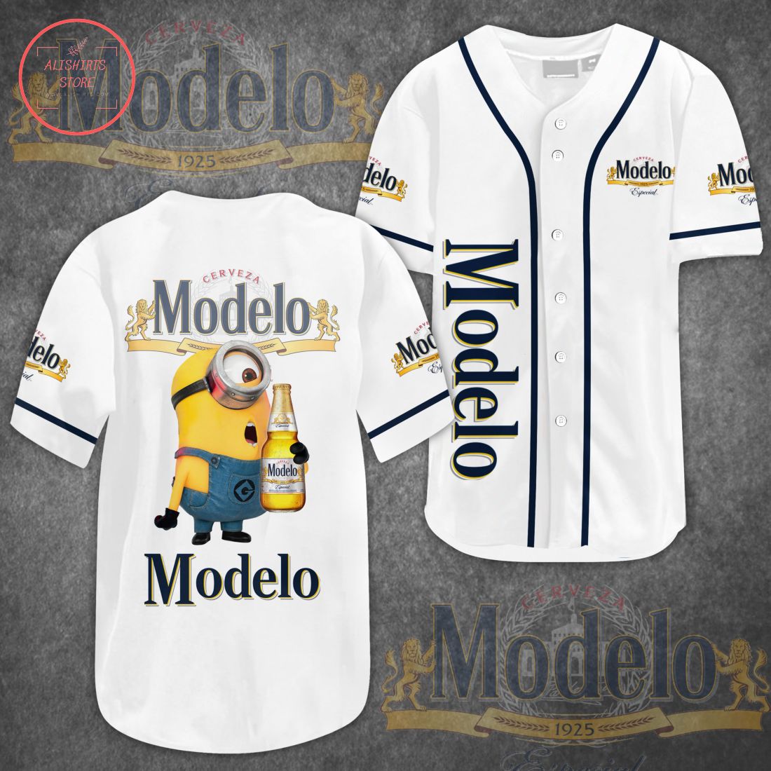 Minions Modelo Baseball Jersey