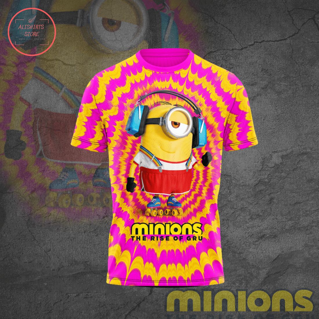 Minions The Rise of Gru T-Shirt 3d