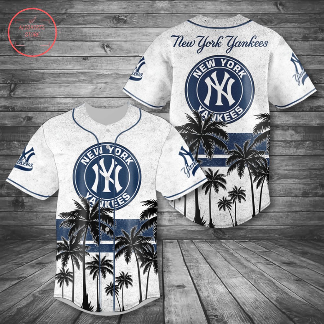 New York Yankees Palm Baseball Jersey
