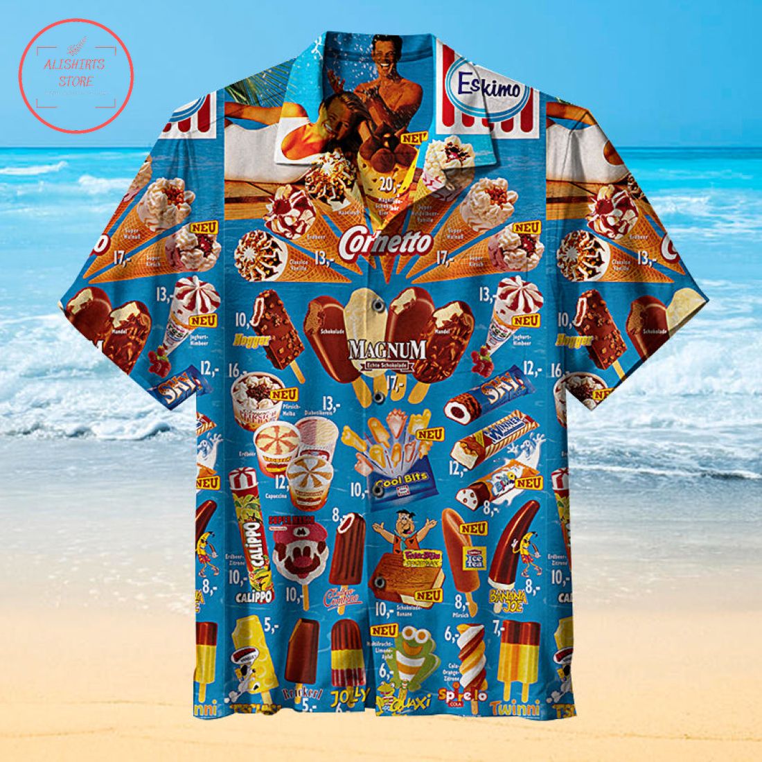 Old summers Old Ice Creams Hawaiian Shirt