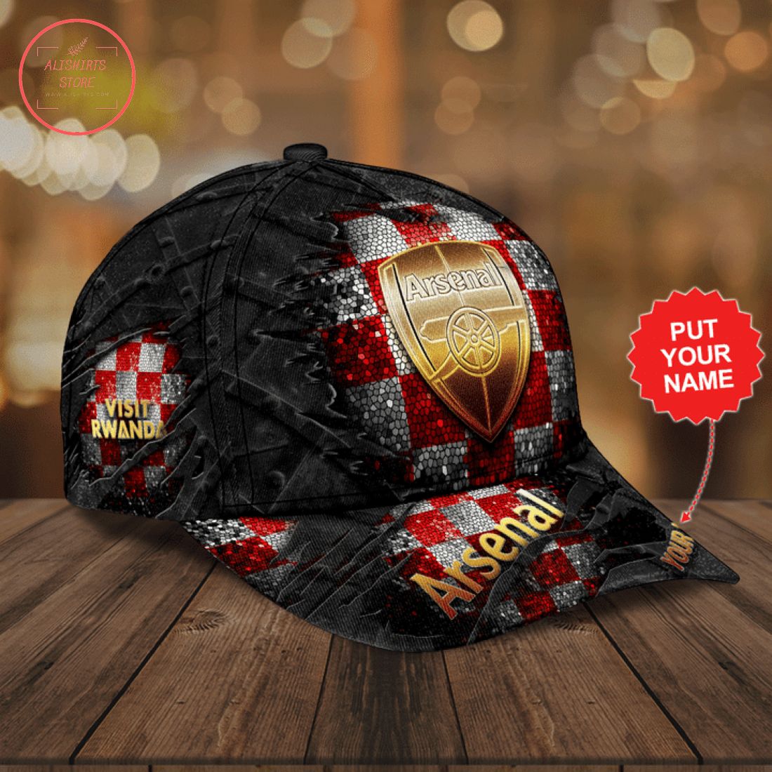 Personalized Arsenal FC Hat Cap