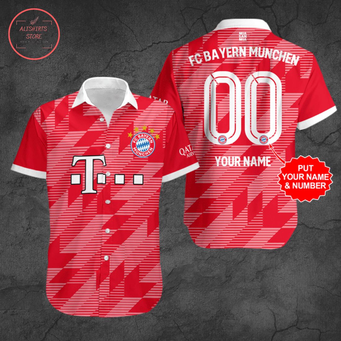 Personalized Bayern Munchen Hawaiian Shirt