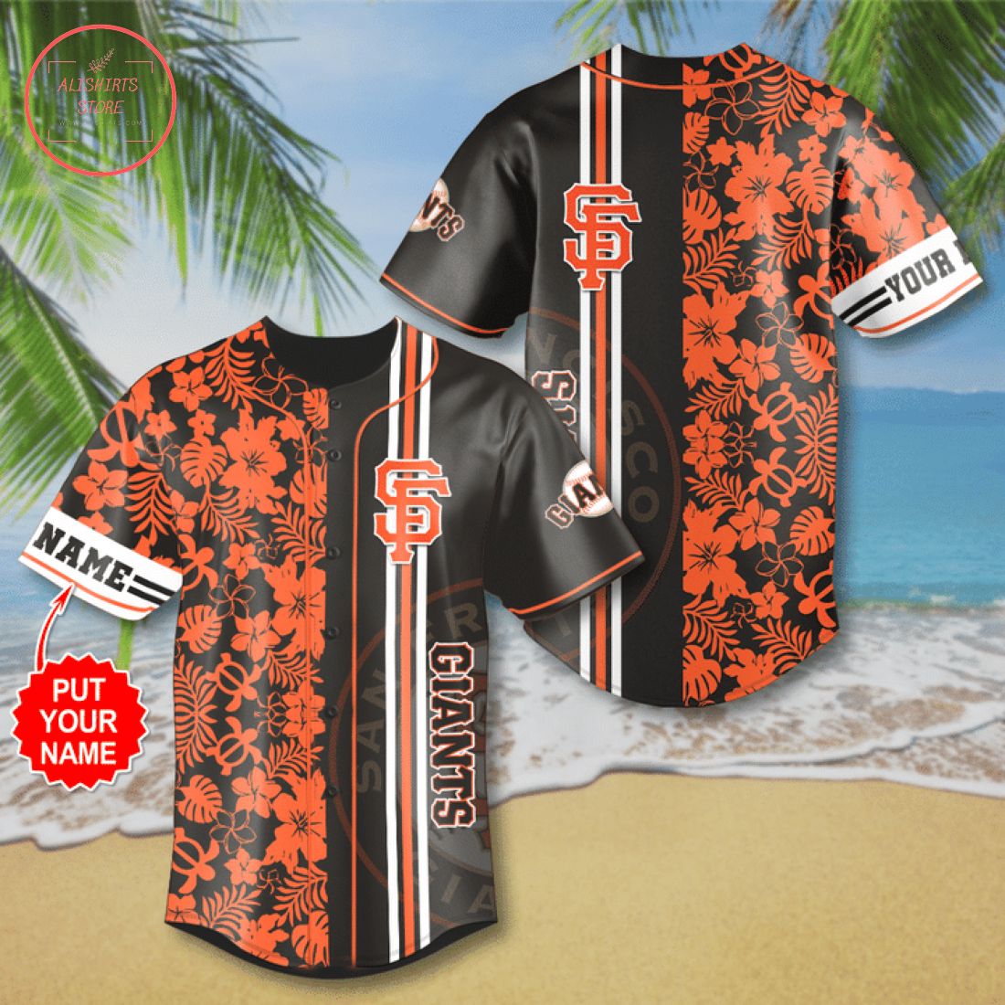 Personalized San Francisco Giants Baseball Jersey