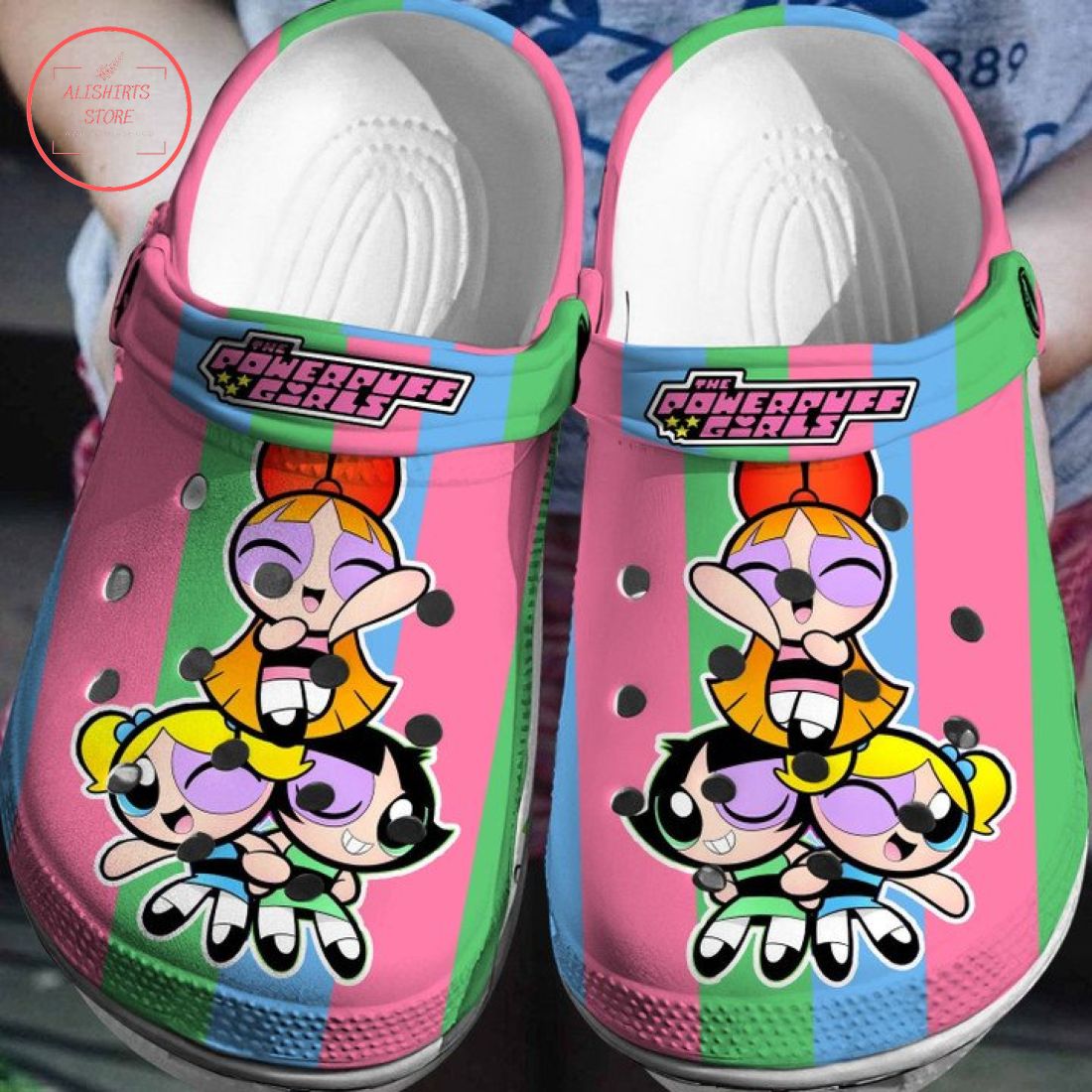 PowerPuff Girls Crocs Clog Shoes