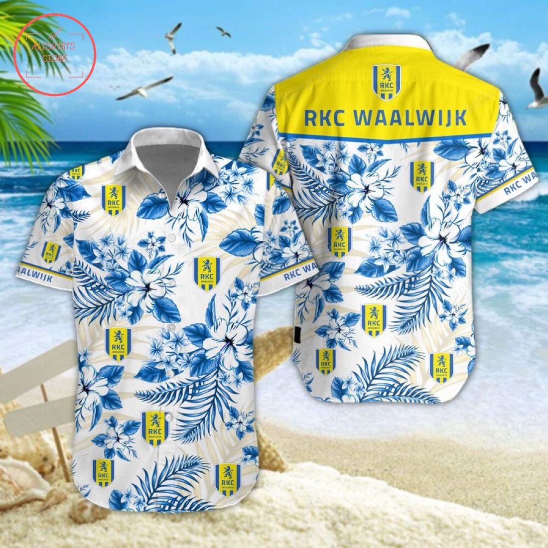 RKC Waalwijk Hawaiian Shirt and Shorts