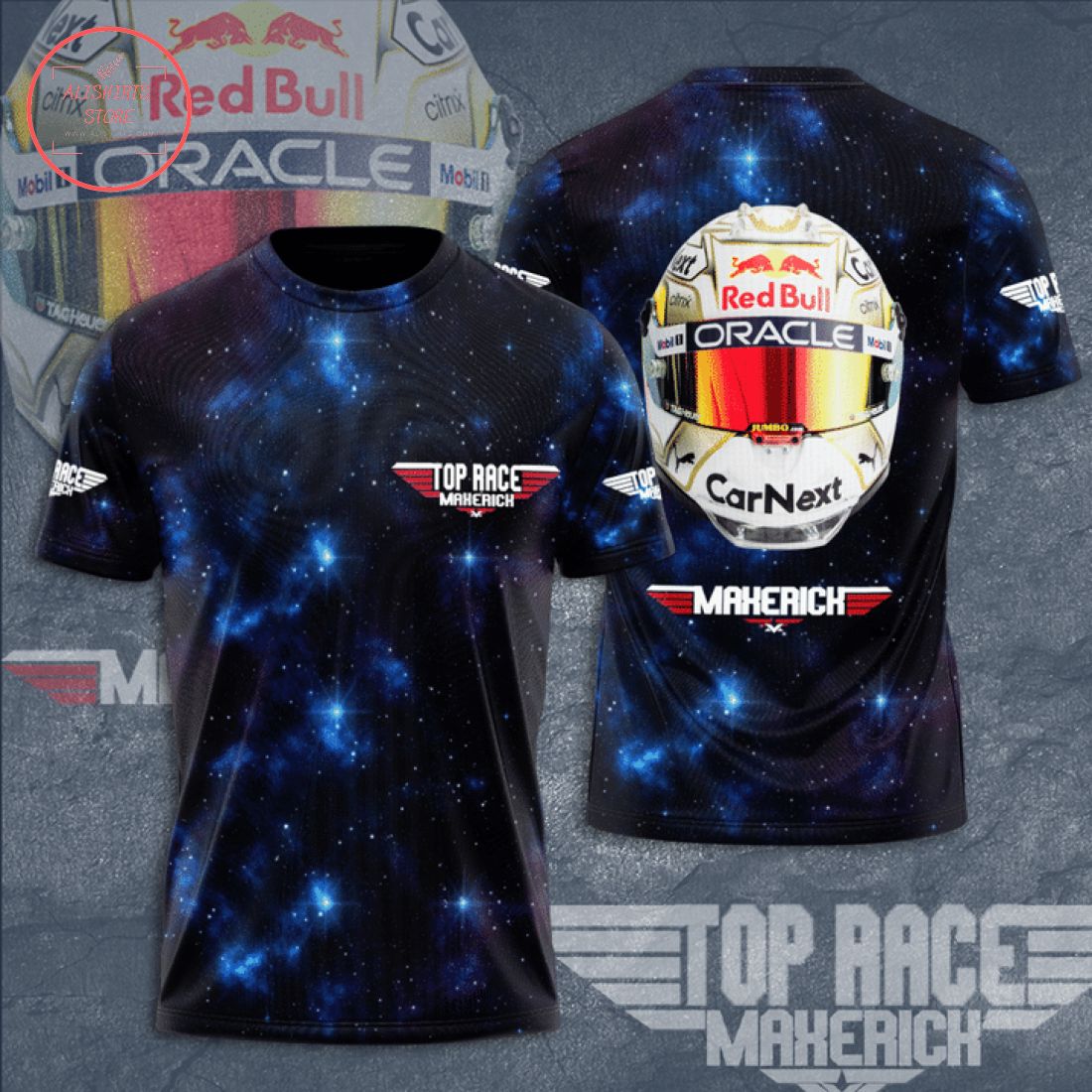 Red Bull Racing Top Race Maverick T-Shirt 3d