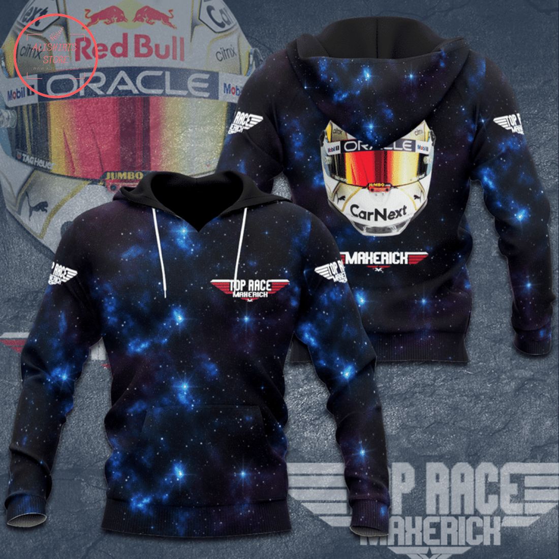 Red Bull Racing Top Race Maverick T-Shirt 3d