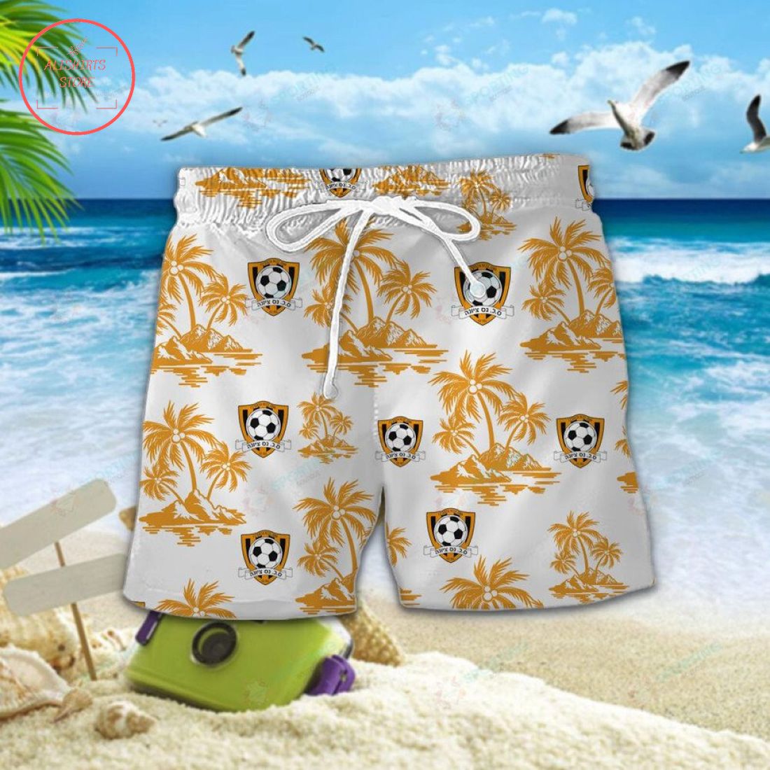 Sektzia Nes Tziona FC Hawaiian Shirt and Shorts