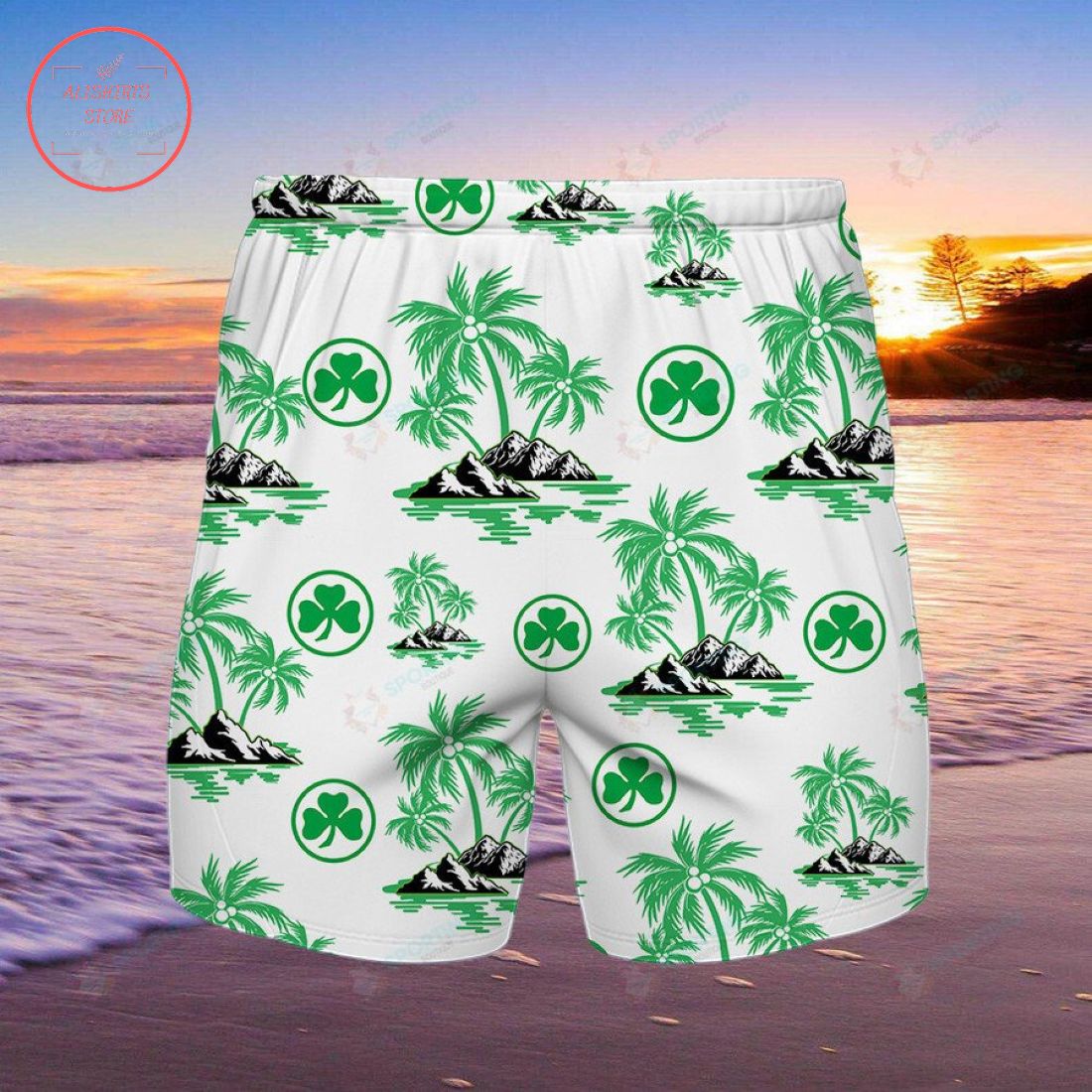 SpVgg Greuther Furth Hawaiian Shirt and Shorts