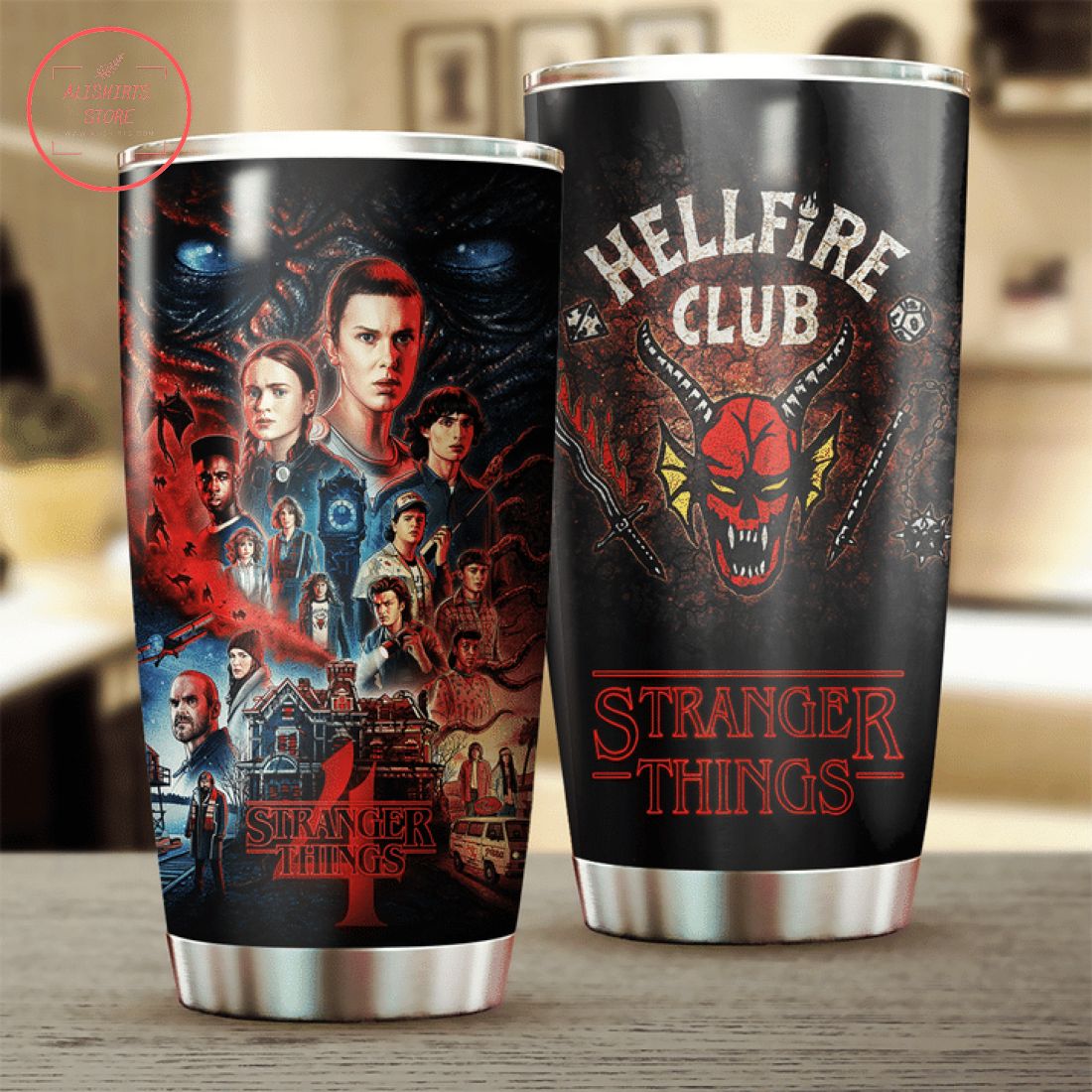 Stranger Things Hellfire Club Tumbler Cup