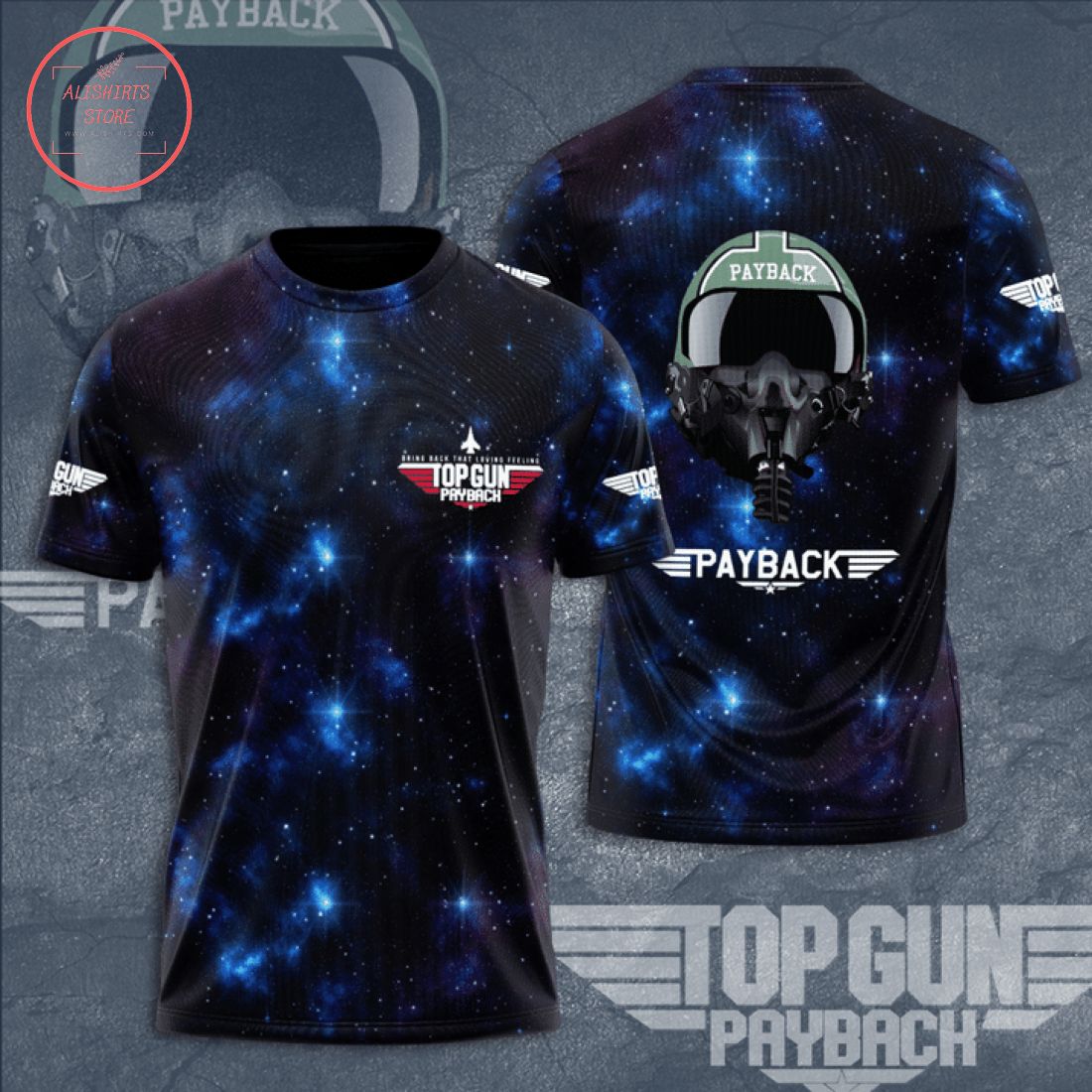 Top Gun Payback All Over Printed Shirt