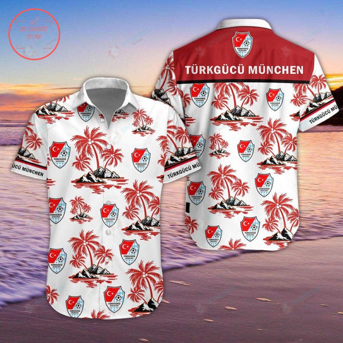 Turkgucu Munchen Hawaiian Shirt and Shorts