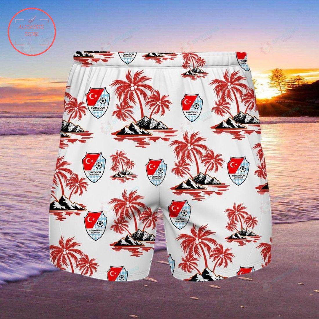 Turkgucu Munchen Hawaiian Shirt and Shorts