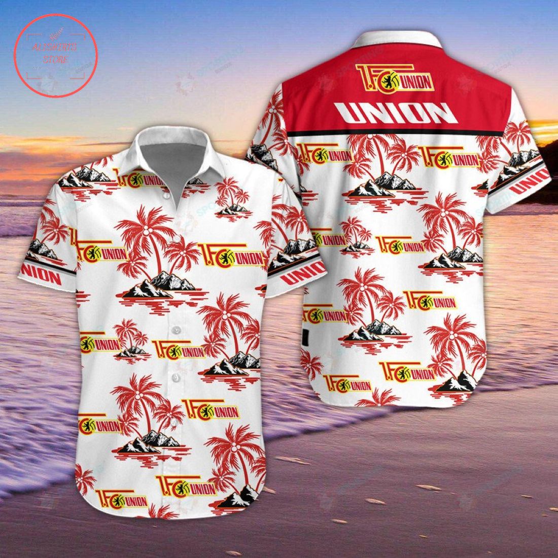 Union Berlin Hawaiian Shirt and Shorts