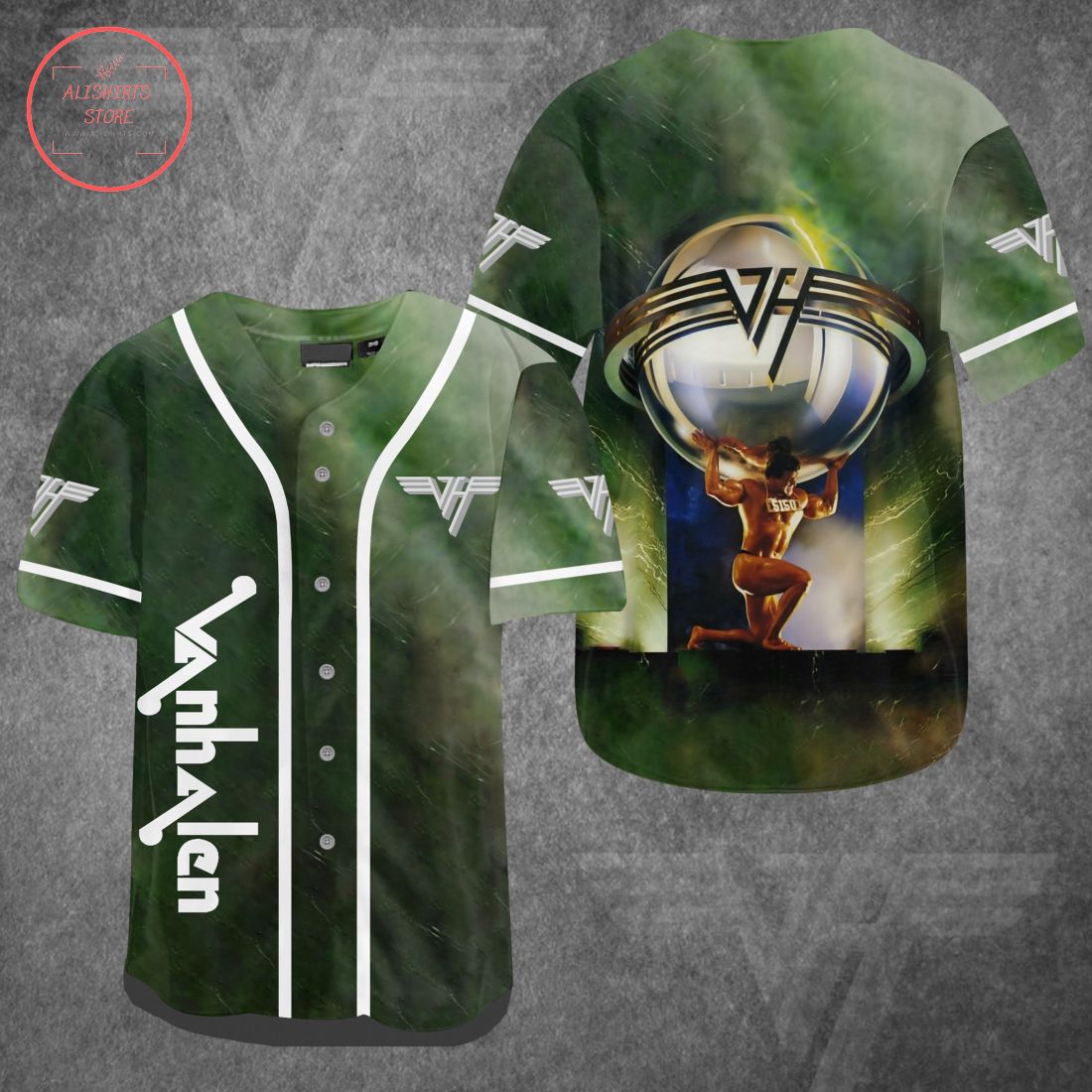 Van Halen 5150 Baseball Jersey