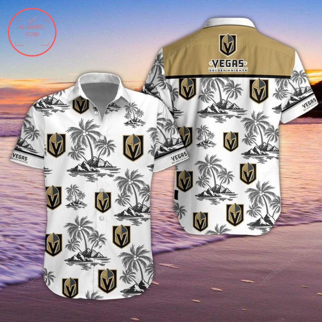 Vegas Golden Knights Hawaiian Shirt and Shorts