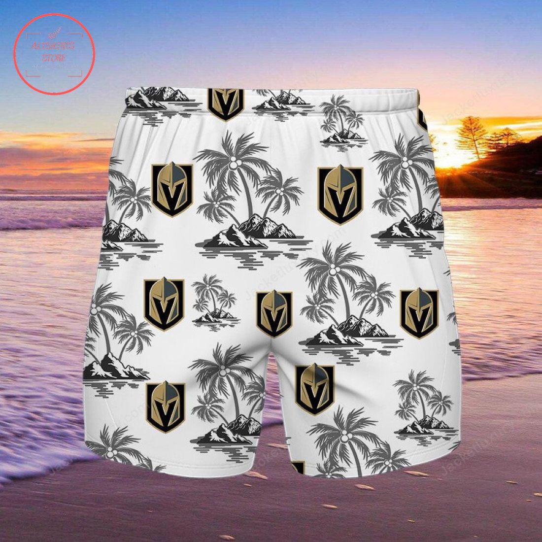 Vegas Golden Knights Hawaiian Shirt and Shorts