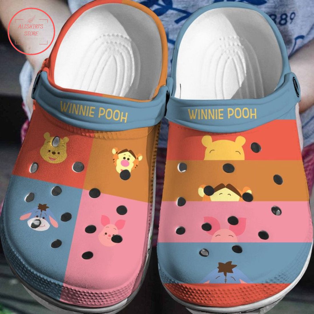 Winnie Pooh Crocs Clog Shoes
