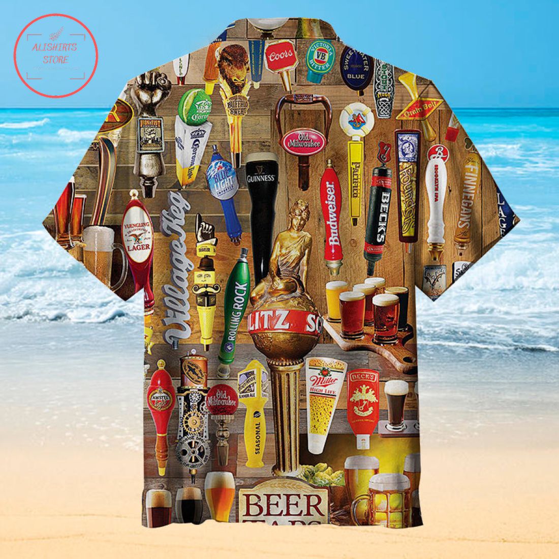 Beer Taps Hawaiian Shirt