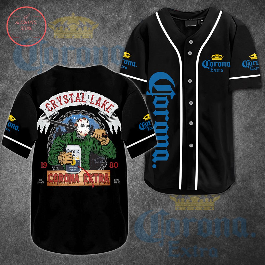 Corona Extra Jason Baseball Jersey