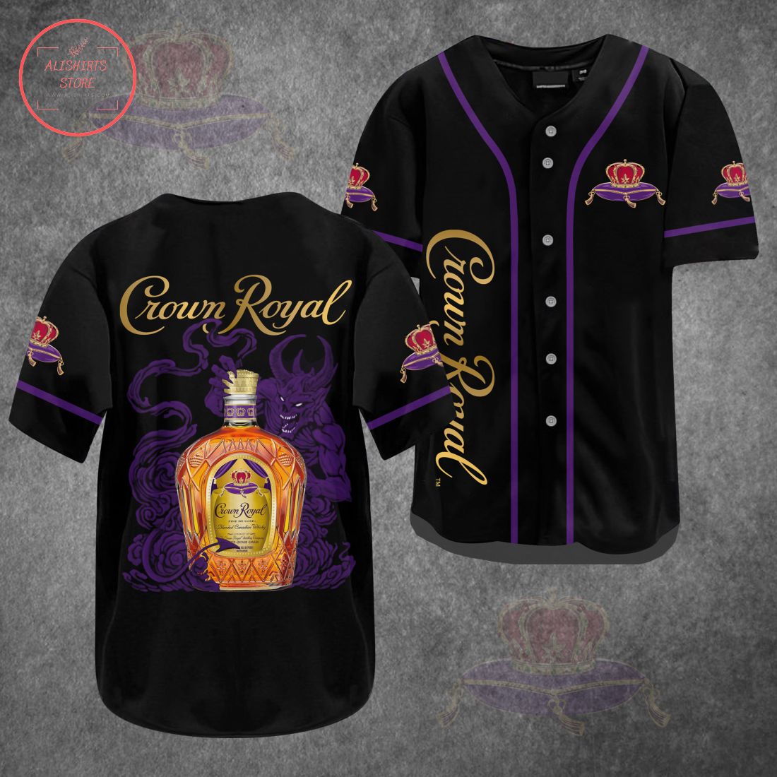 Crown Royal Monster Baseball Jersey