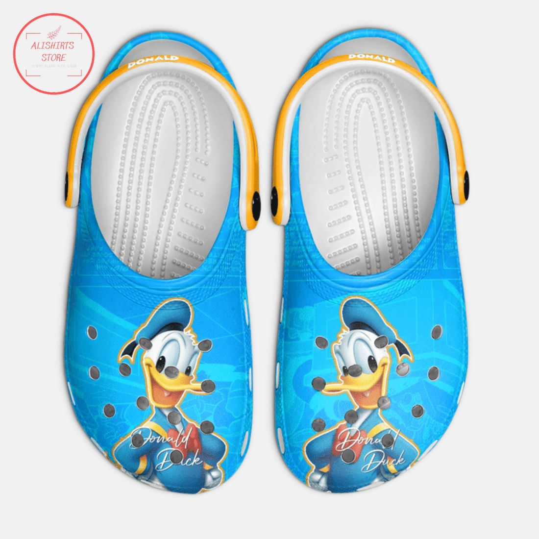 Cute Donald Duck Crocs Crocband Clog