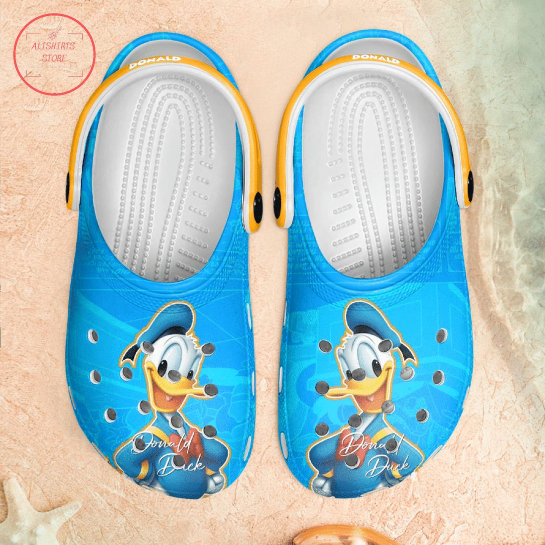 Cute Donald Duck Crocs Crocband Clog