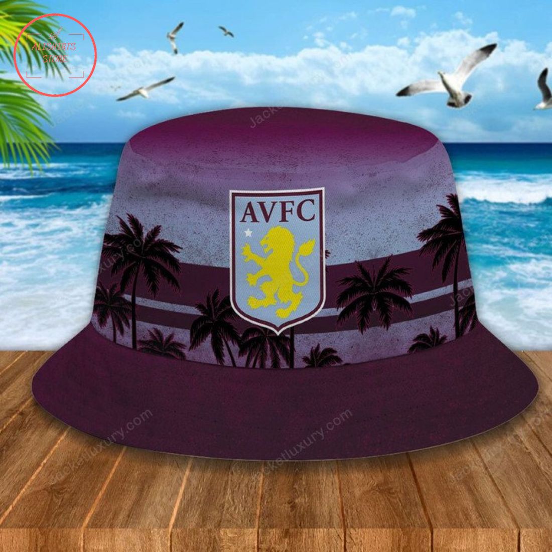 EPL Aston Villa FC Bucket Hat