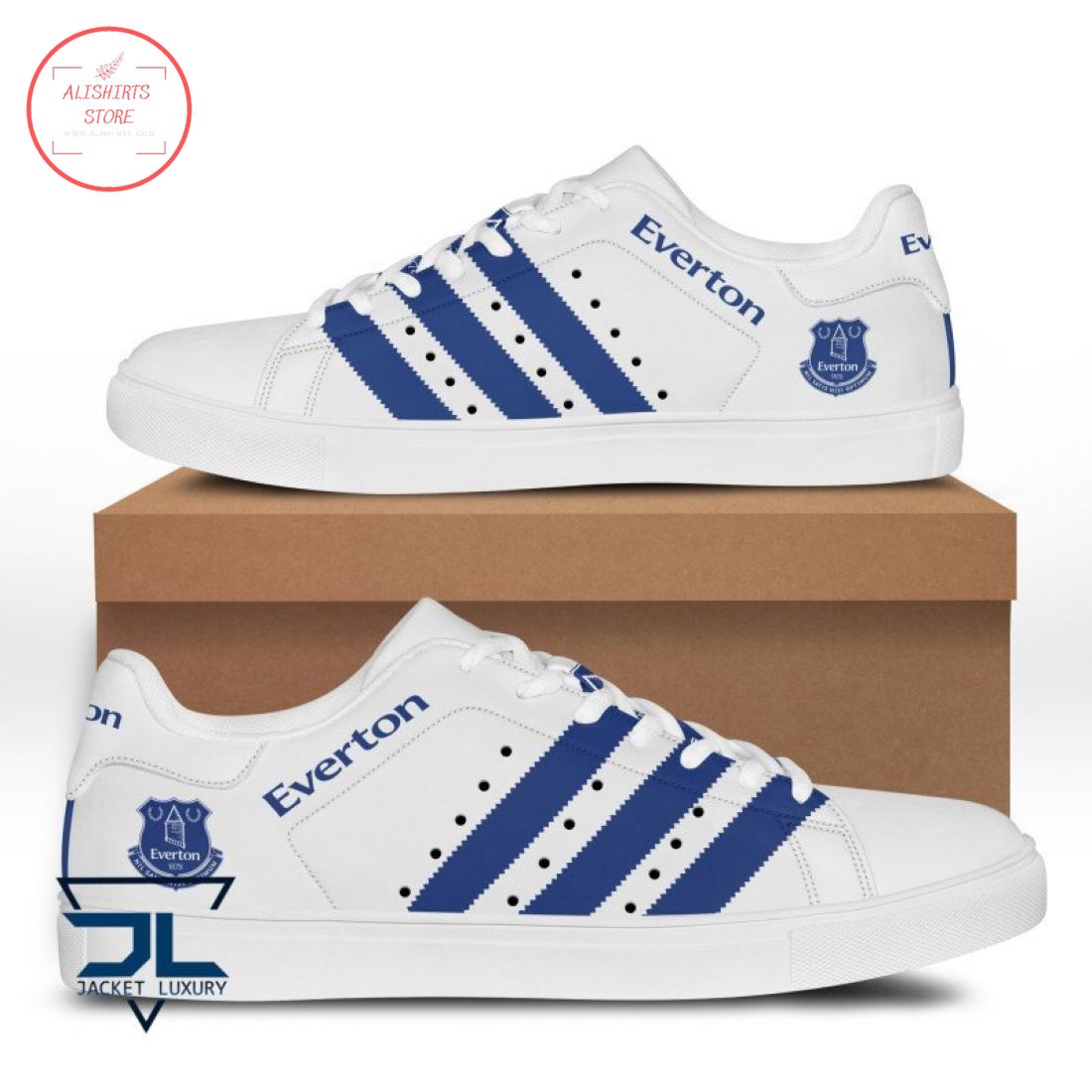 EPL Everton FC Stan Smith Shoes