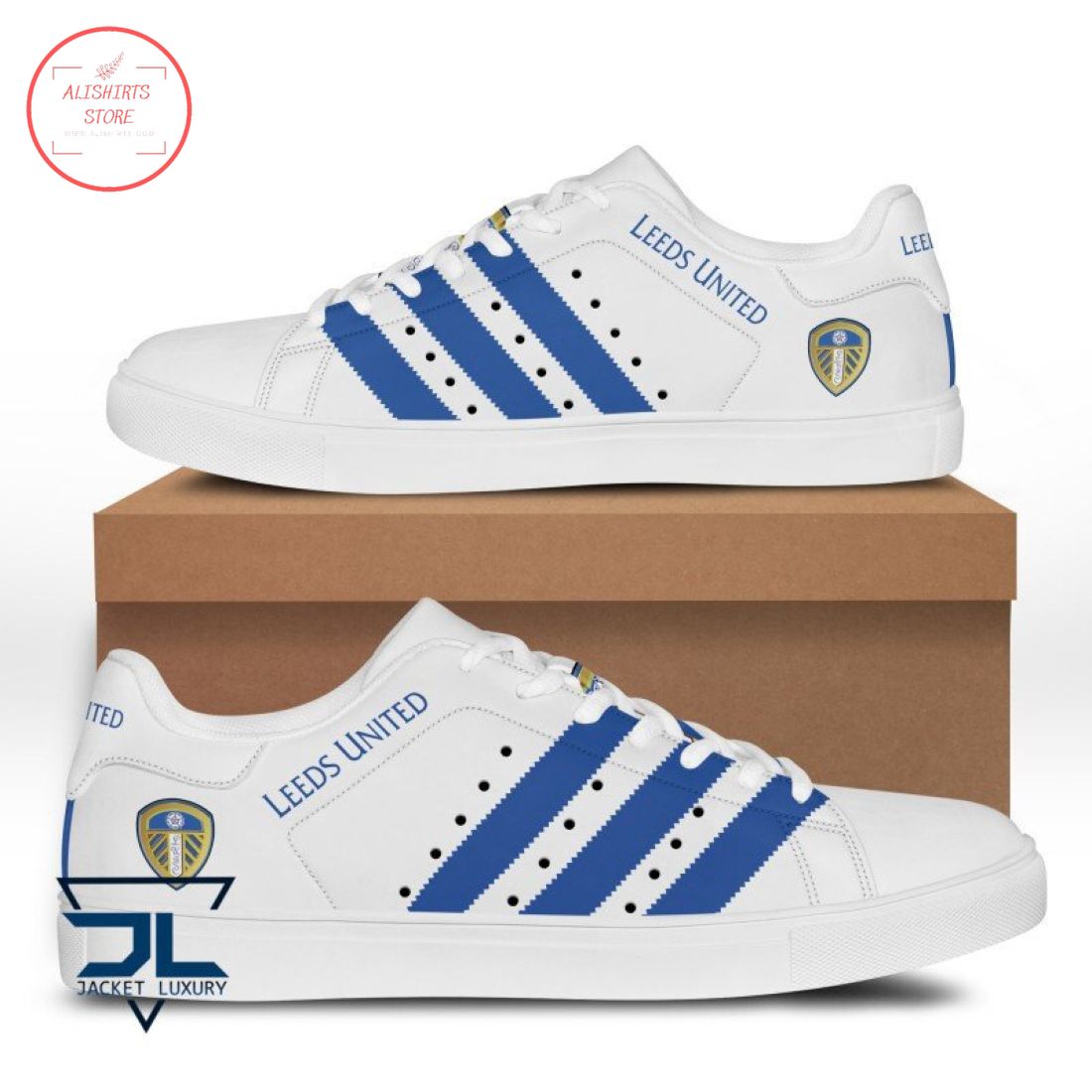 EPL Leeds United FC Stan Smith Shoes