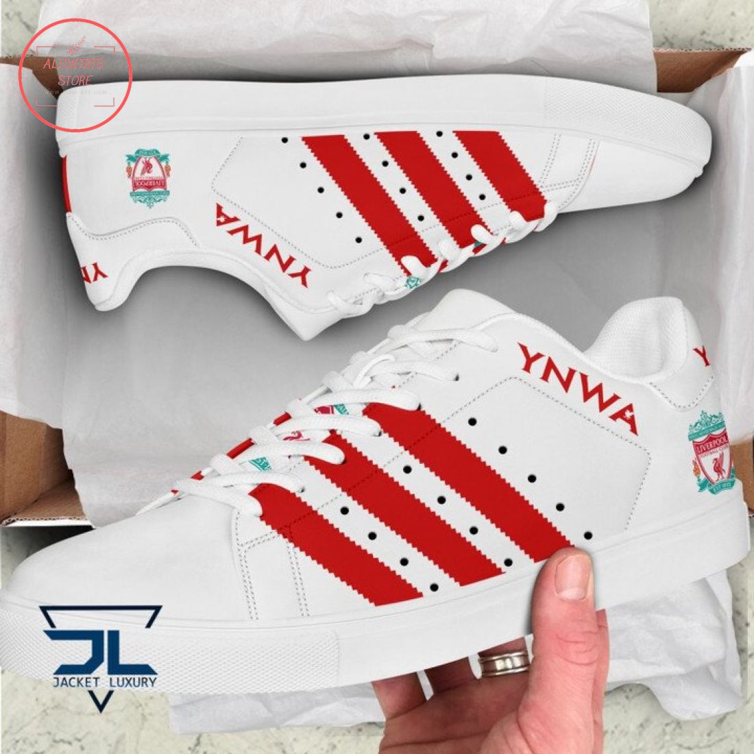 EPL Liverpool FC YWNA Stan Smith Shoes