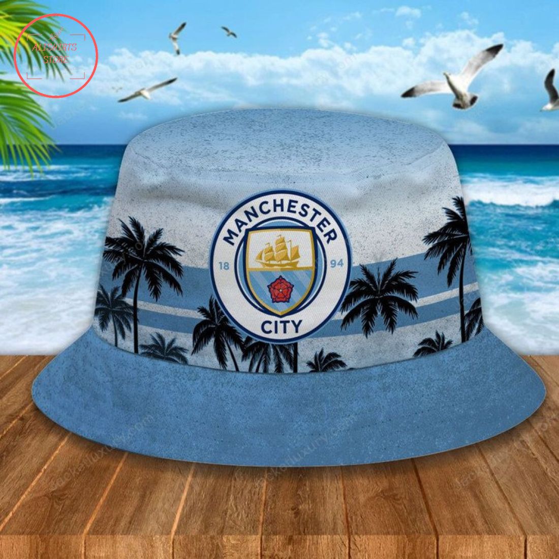 EPL Manchester City FC Bucket Hat