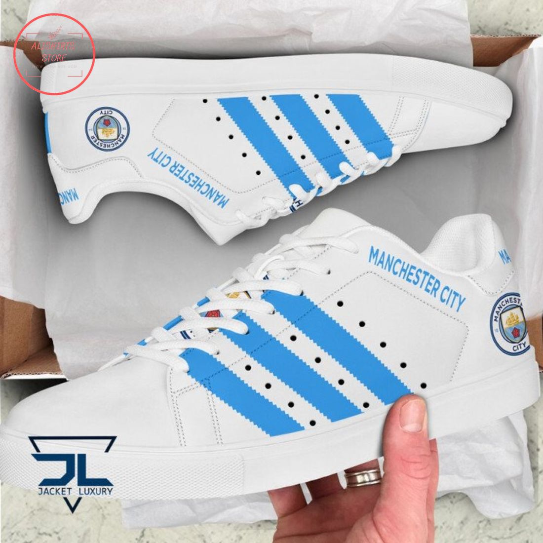 EPL Manchester City FC Stan Smith Shoes