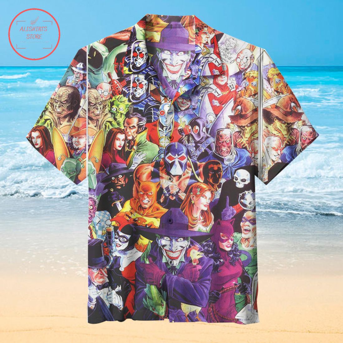 Gotham Villains Hawaiian Shirt