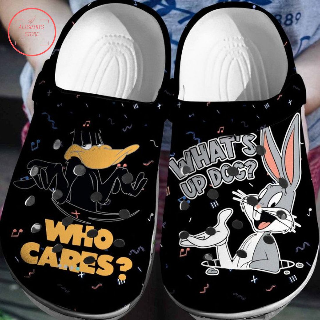 Looney Tunes Who Cares Crocs Crocband Clog