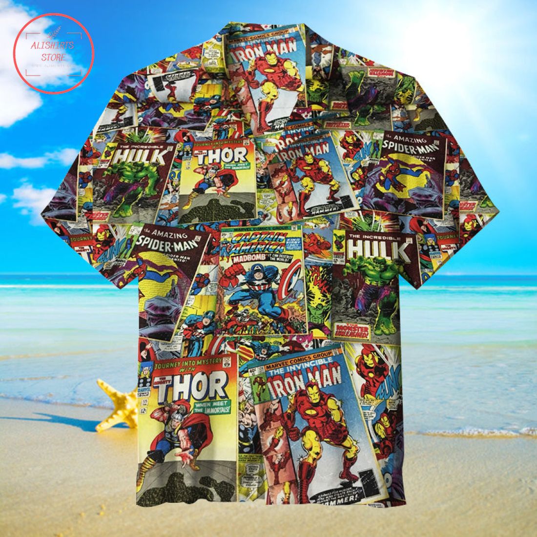 Marvel Super Heroes Secret Wars Hawaiian Shirt