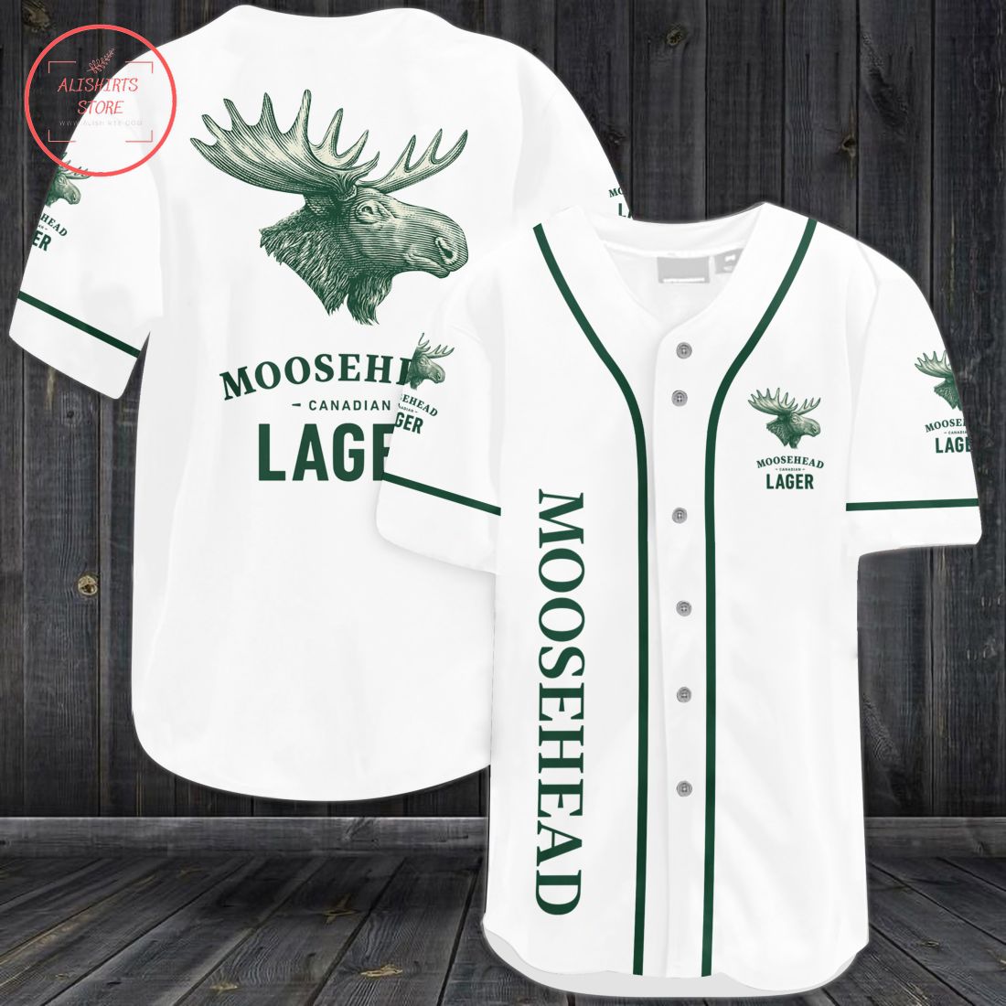 Moosehead Lager Baseball Jersey