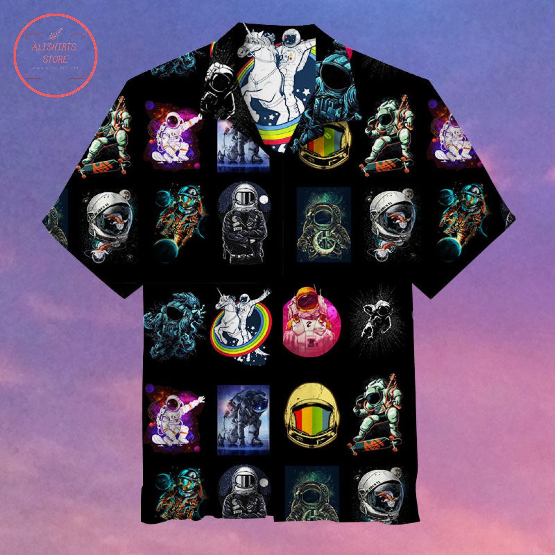 NASA Space Science Hawaiian Shirt