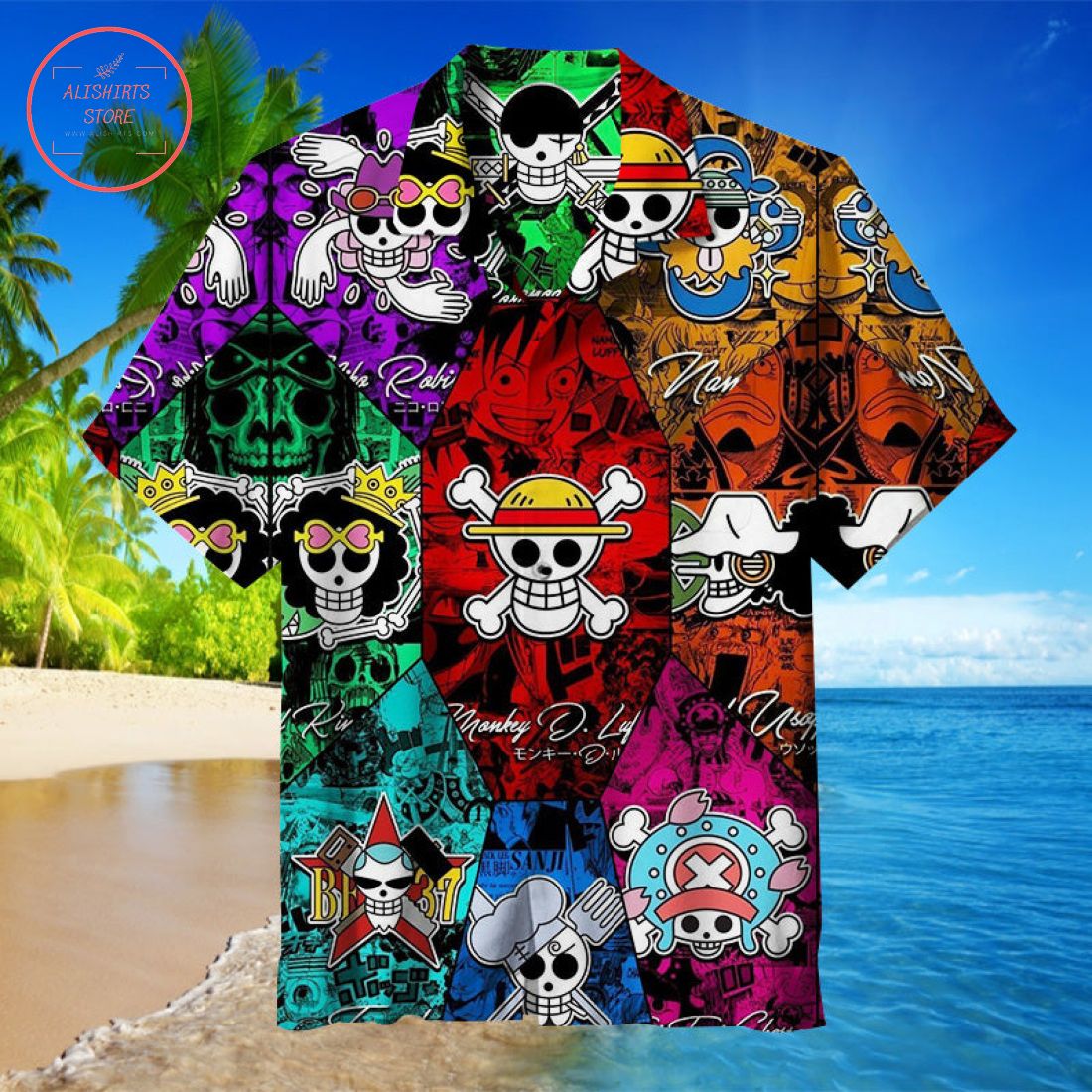 One Piece Unisex Hawaiian Shirt