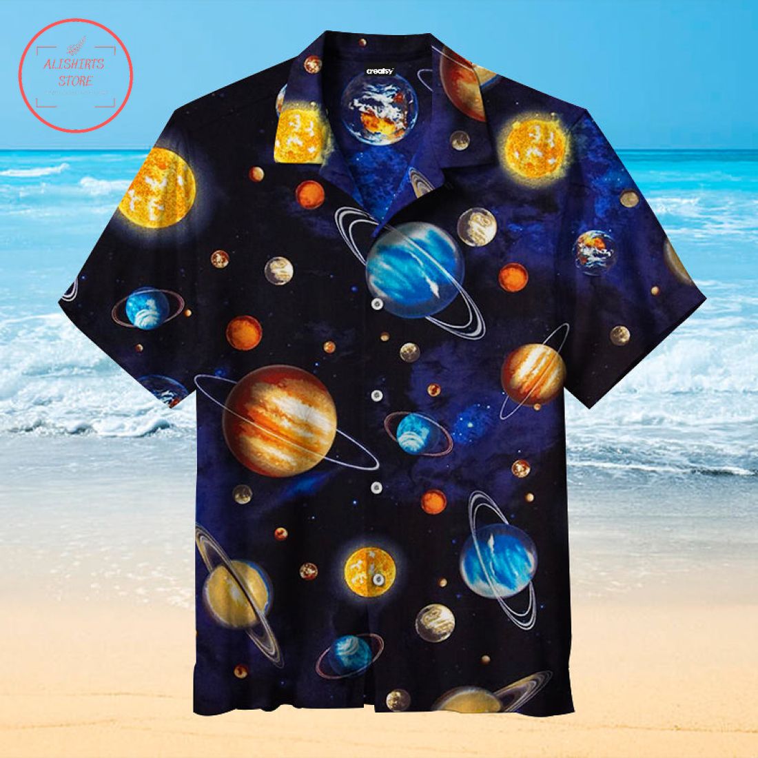 Planets and planets Hawaiian Shirt