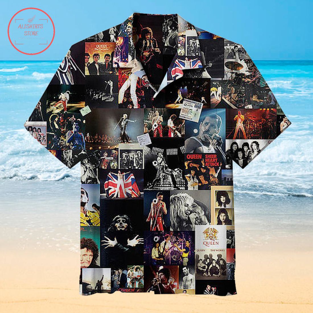 Queen Collage Universal Hawaiian Shirt