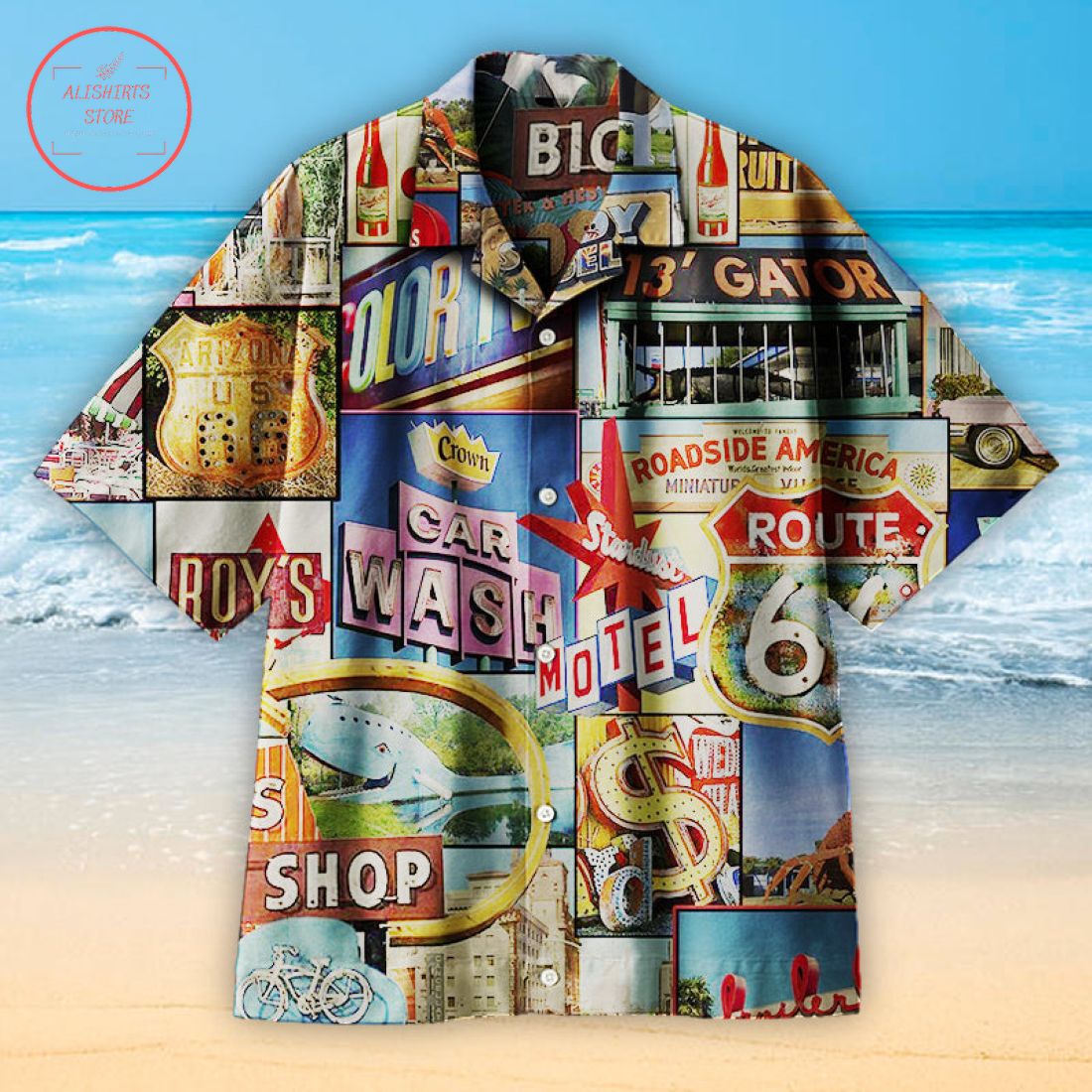 Retro Shop Universal Hawaiian Shirt