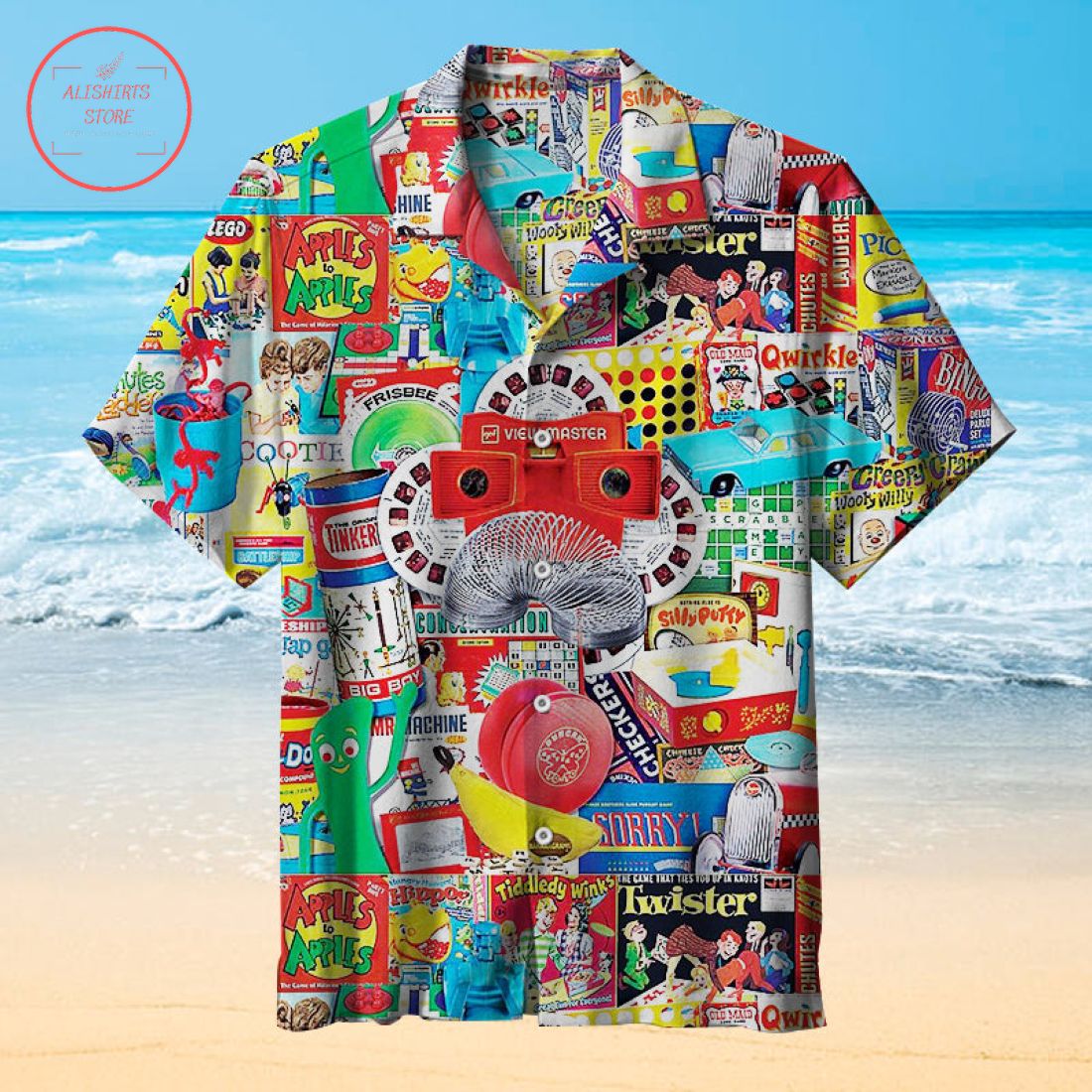 Retro Toys Hawaiian Shirt