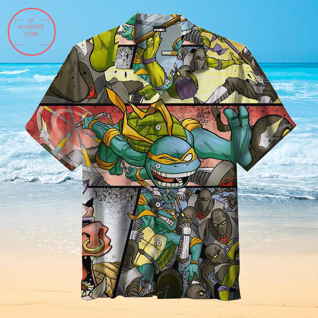 Teenage Mutant Ninja Turtles Comics Hawaiian Shirt