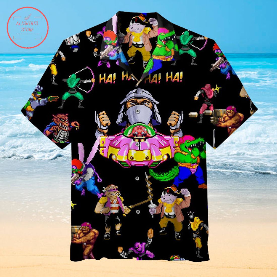 Villains in Time Hawaiian Shirt