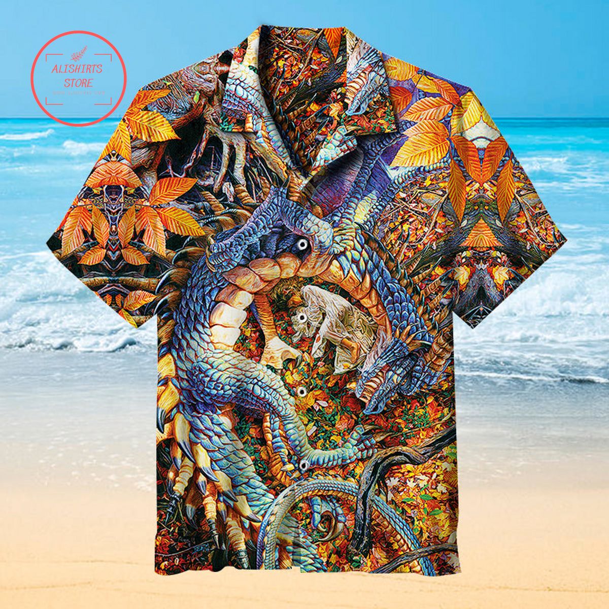 Abby's Dragon Hawaiian Shirt