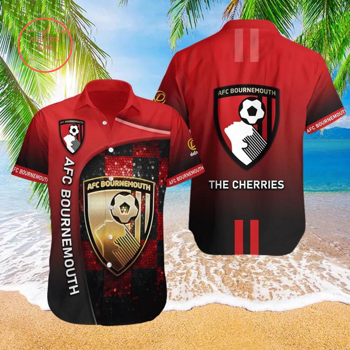 AFC Bournemouth The Cherries Hawaiian Shirt