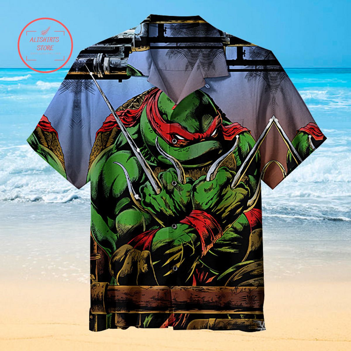 Angry Raphael Hawaiian Shirt