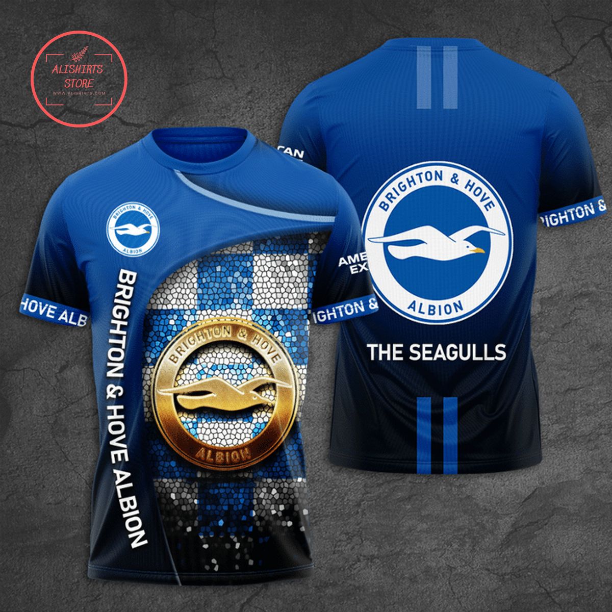 Brighton & Hove Albion The Seagulls T-Shirt 3d